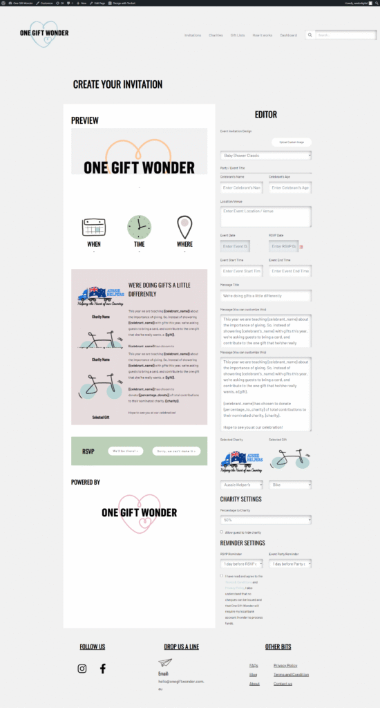 OneGift Wonder